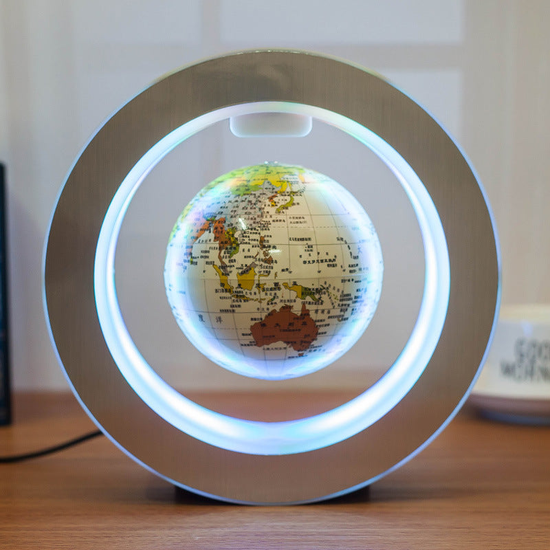 LevitaMap: Round LED World Map Floating Globe