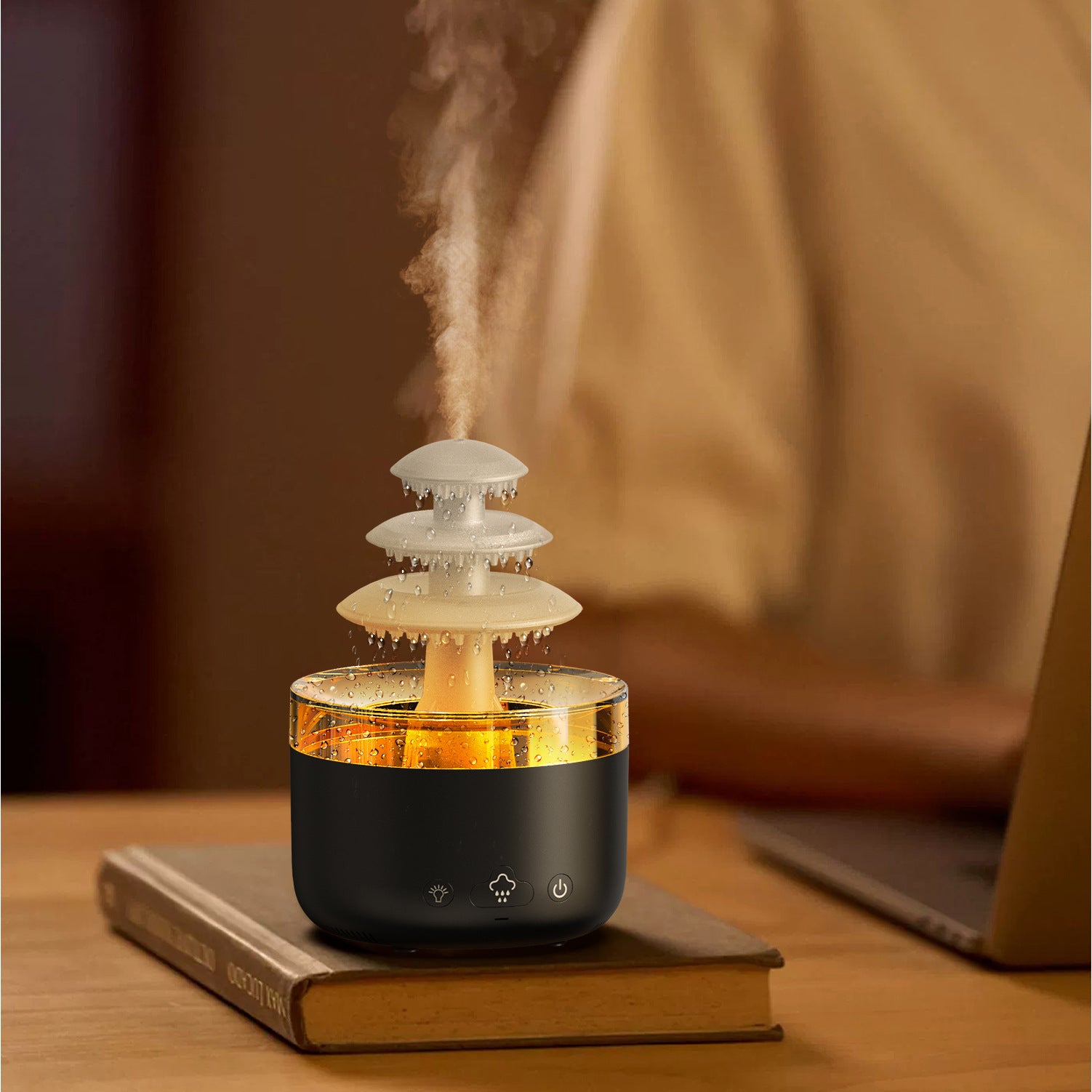 NebulaBreeze: Cloud Rain Essential Oil Aromatherapy Diffuser