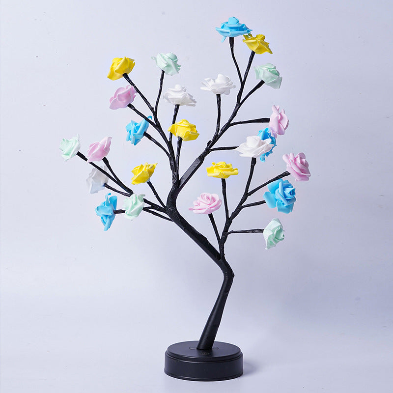 FleurGlo: USB Rose Tree Lamp